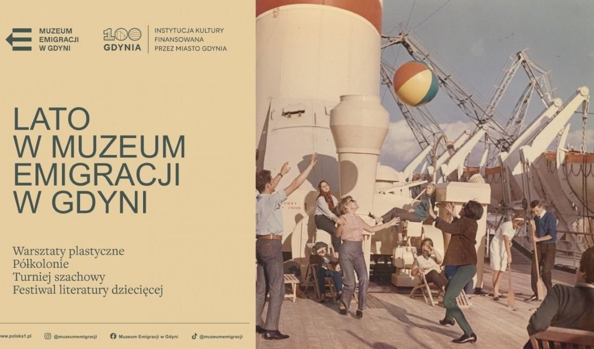 Lato w Muzeum Emigracji w Gdyni to zawsze moc atrakcji. W sierpniu czekają nas jeszcze półkolonie artystyczne (fot. Muzeum Emigracji w Gdyni)