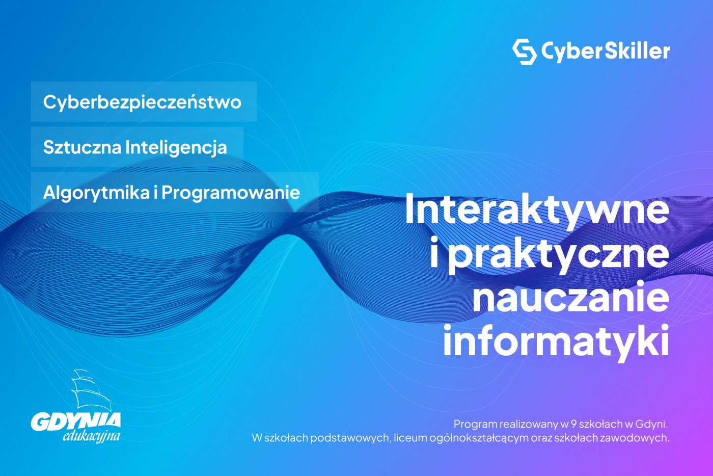 Po Nowym Roku dziewięć gdyńskich szkół będzie uczyło się informatyki w nowej formule // fot. materiały własne CyberSkiller