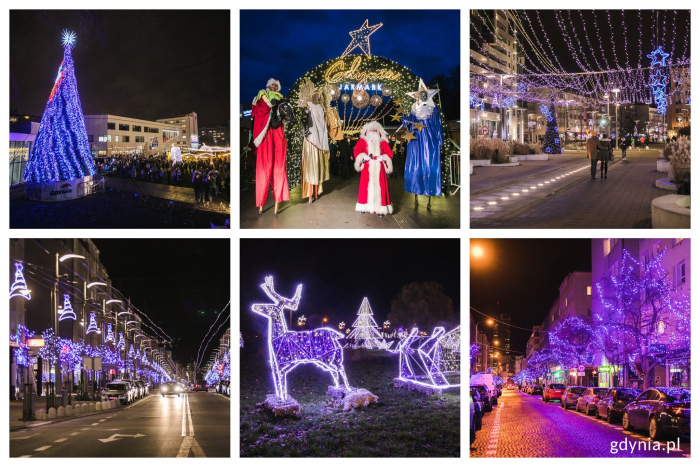 Świąteczna magia #wGdyni // fot. Karol Stańczak