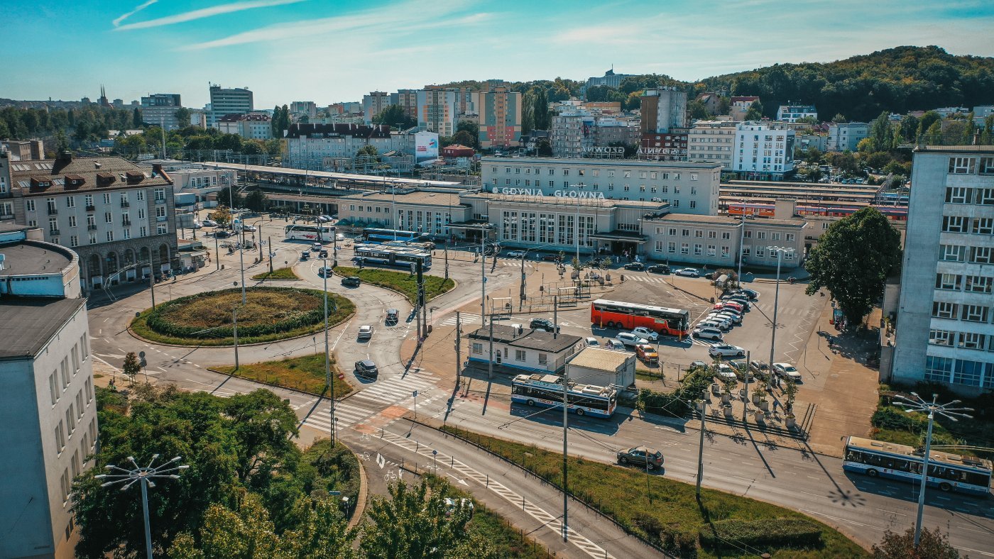 Plac Konstytucji w Gdyni // fot. M.Mielewski