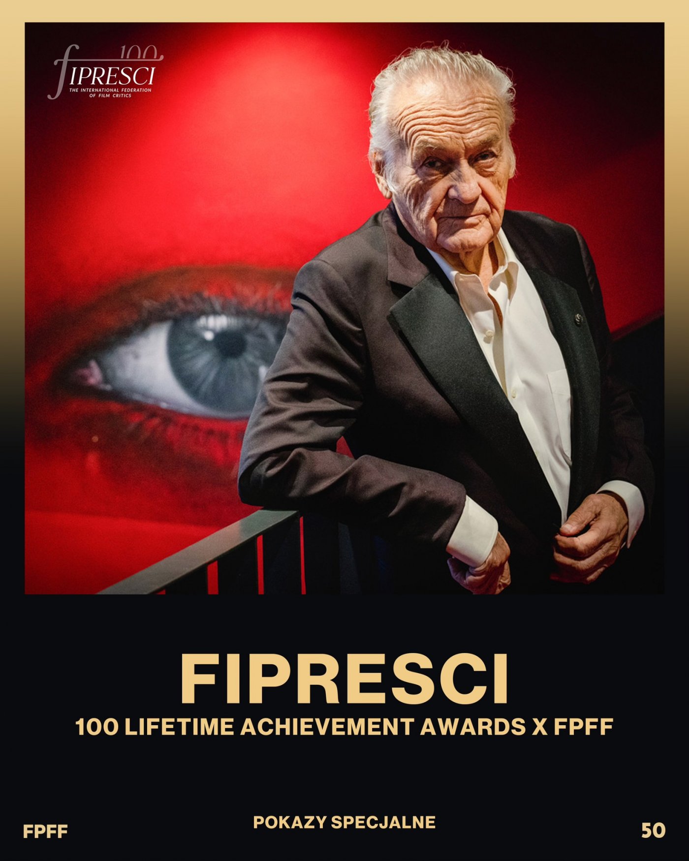 Jerzy Skolimowski laureatem FIPRESCI 100 Lifetime Achievement Awards (fot. FPFF)