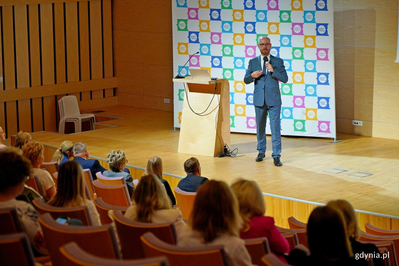 Grzegorz Kryger, pomorski kurator oświaty podczas spotkania o edukacji z przedstawicielami samorządów na Pomorzu (fot. Magdalena Czarnek)