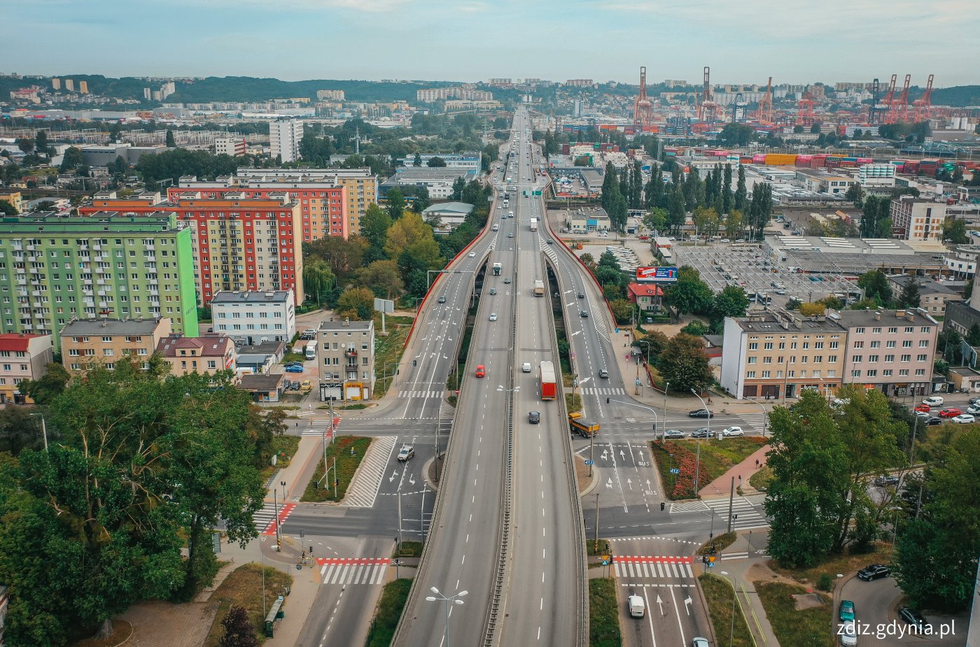 Estakada Kwiatkowskiego (fot. Marcin Mielewski, ZDIZ Gdynia)