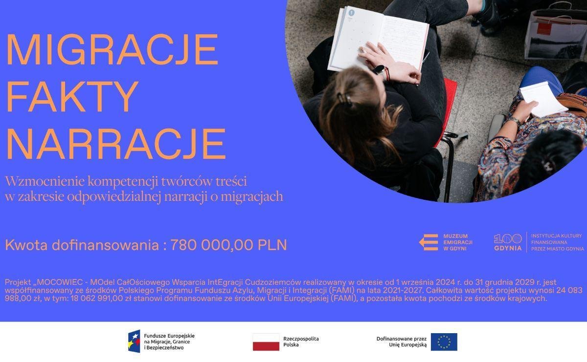 Piszesz albo mówisz o migracjach i szukasz rzetelnych źródeł do tworzonych przez siebie treści? Muzeum Emigracji startuje z projektem wzmacniającym kompetencje twórców w zakresie odpowiedzialnej narracji o migracjach (fot. Muzeum Emigracji)