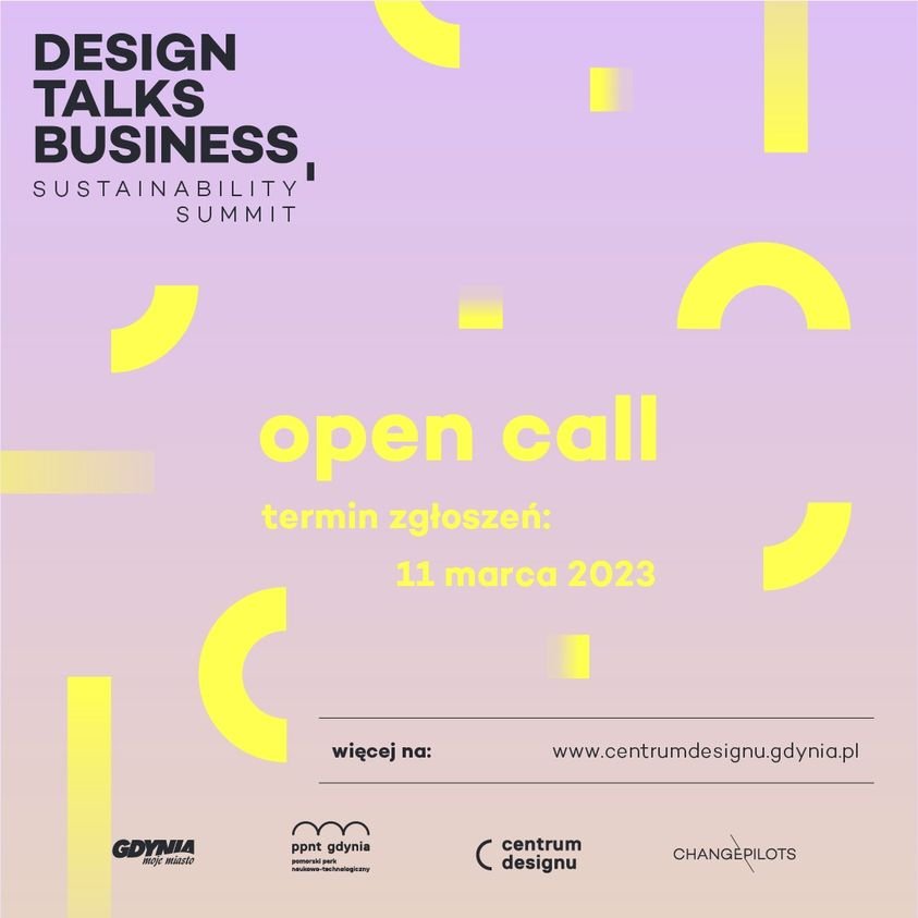 Zgłoś propozycję prelekcji lub warsztatu w ramach festiwalu Gdynia Design Days//mat. prasowe CD Gdynia