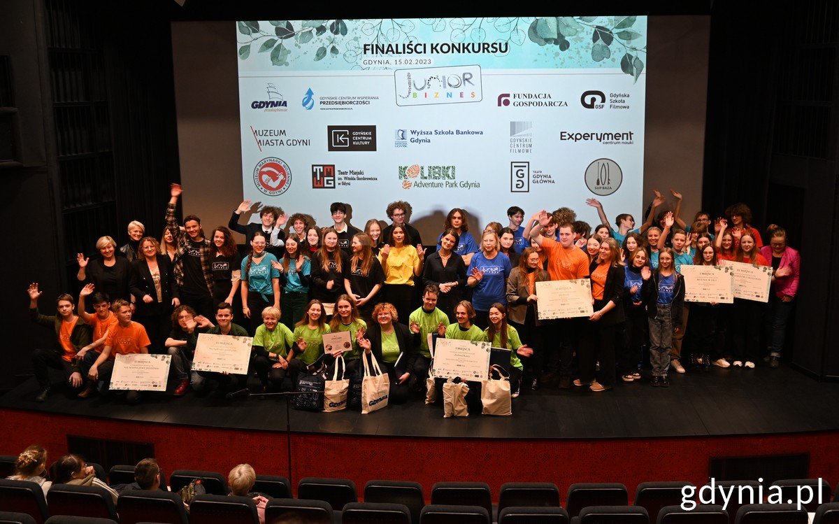 Laureaci 6. edycji konkursu Junior Biznes // fot. Magdalena Śliżewska