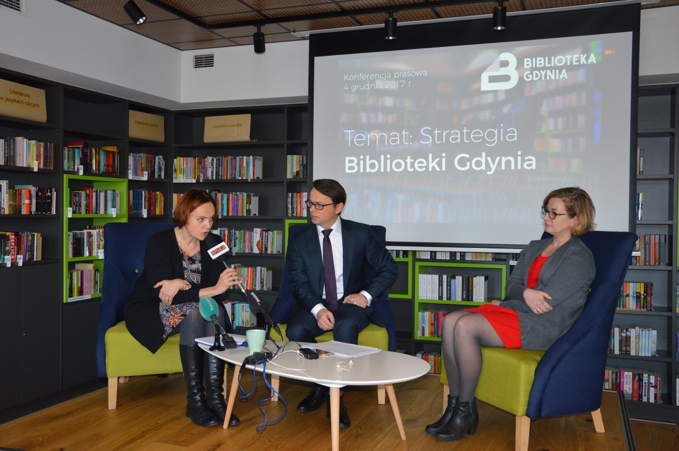 Nowe inwestycje, zmiany strukturalne, nowoczesne podejście do czytelnika - koncepcja funkcjonowania Miejskiej Biblioteki Publicznej w Gdyni w latach 2018-2024 // fot. Zuzanna Gajewska