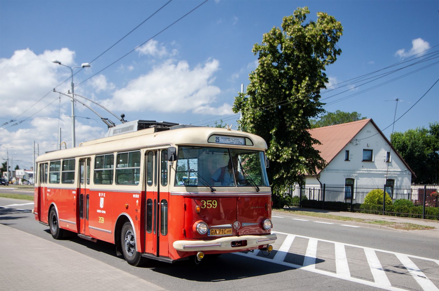 Linia trolejbusowa 25 obchodzi swoje 70. urodziny // mat. prasowe