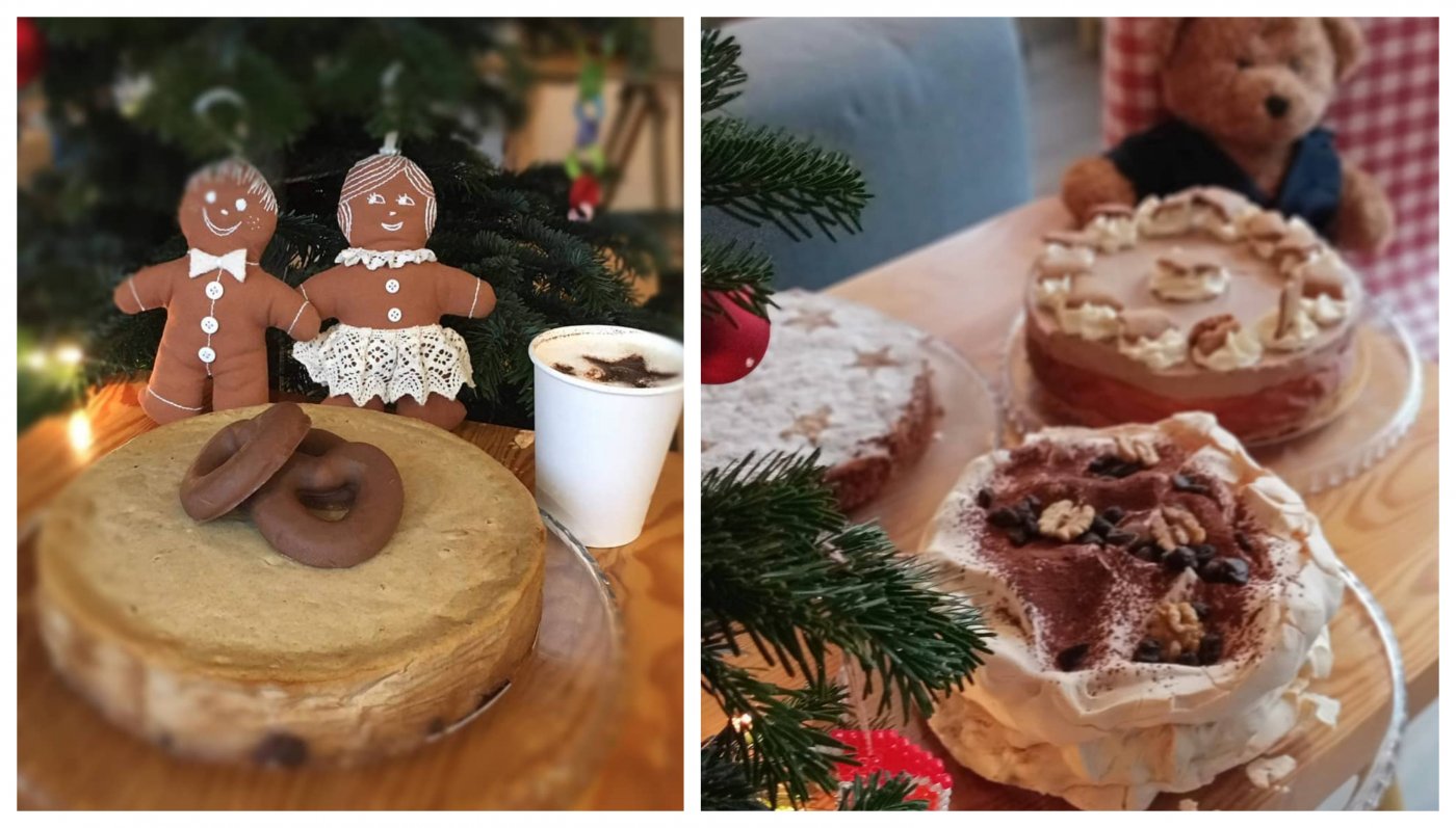Świąteczne słodkości od Ciuciubabka Cafe. Źródło: Ciuciubabka Cafe