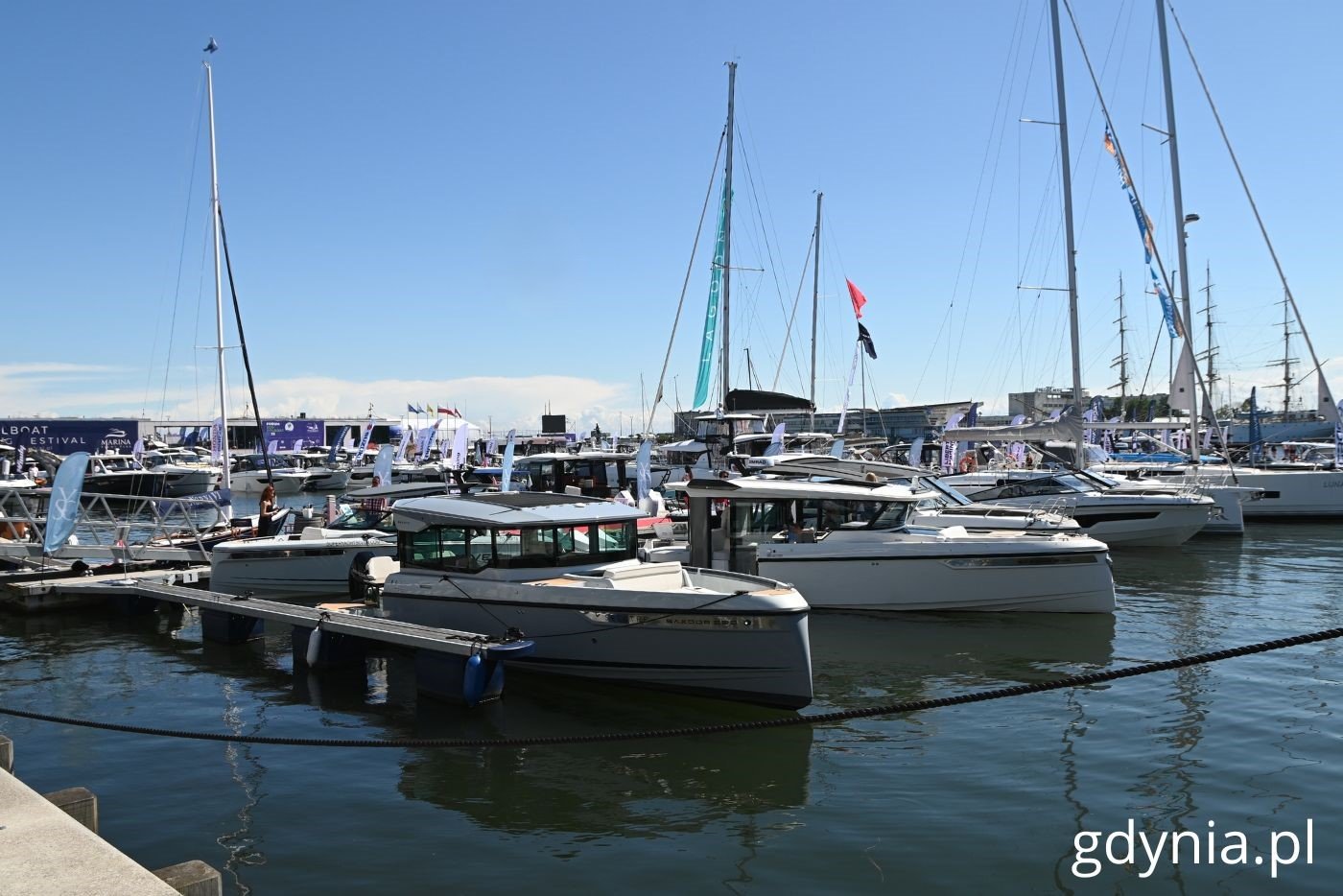Polboat Yachting Festival potrwa do 27 lipca (fot. Magdalena Starnawska)
