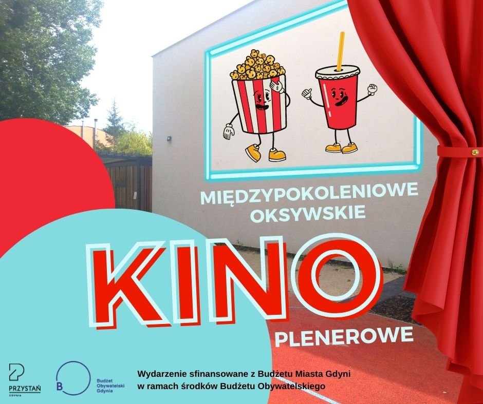 Międzypokoleniowe Oksywskie Kino Plenerowe to realizacja zwycięskiego projektu BO2022 // materiały Laboratorium Innowacji Społecznych 