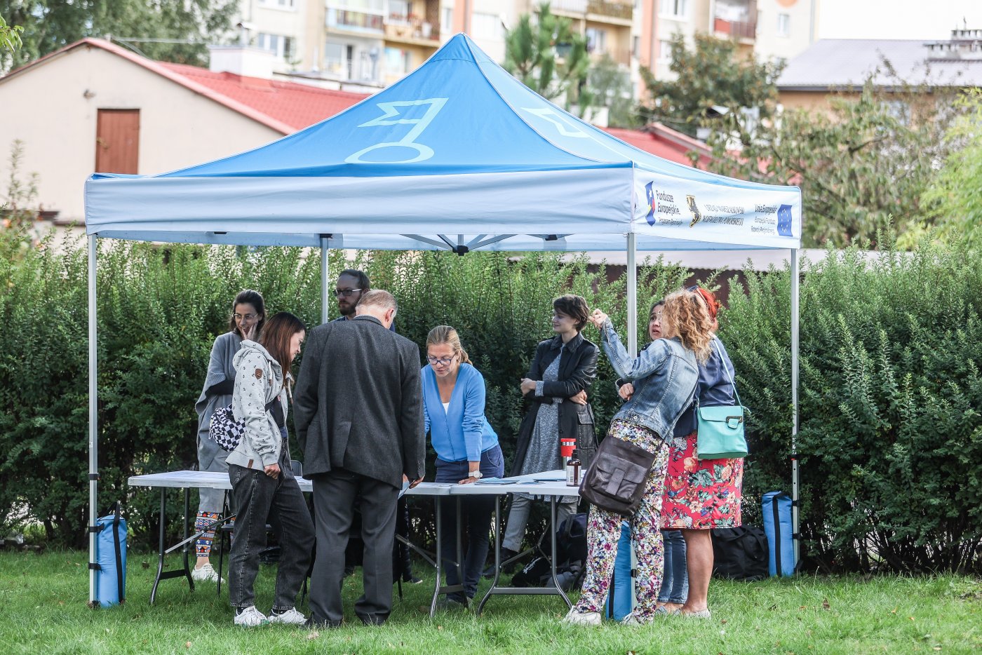 Spotkanie z mieszkańcami rewitalizowanej części Witomina// fot. Karolina-Misztal-Świderska