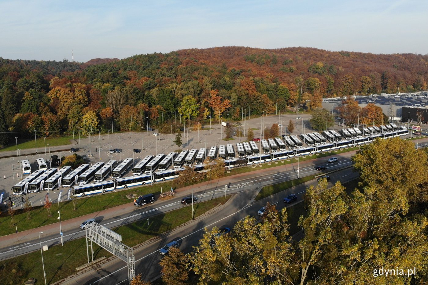 55 nowoczesnych i ekologicznych autobusów trafiło do Gdyni // fot. Michał Puszczewicz