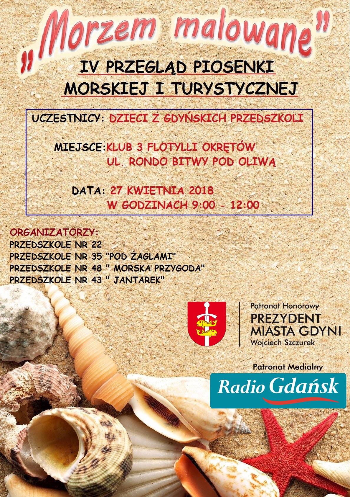 Przegląd piosenki morskiej i turystycznej „Morzem malowane”