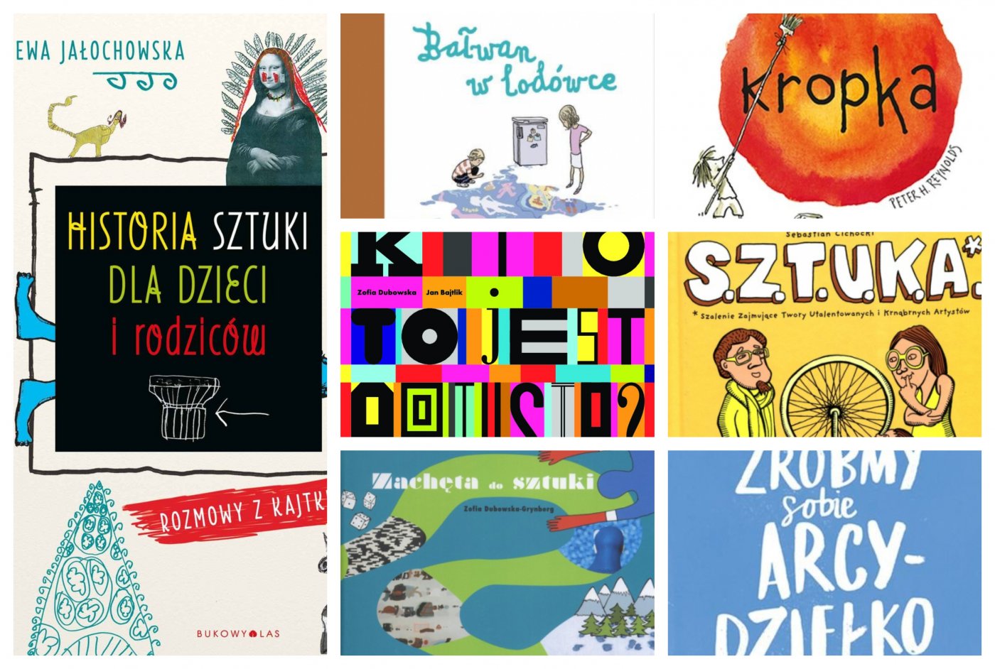 Depesza literacka - książki o sztuce nowoczesnej dla dzieci