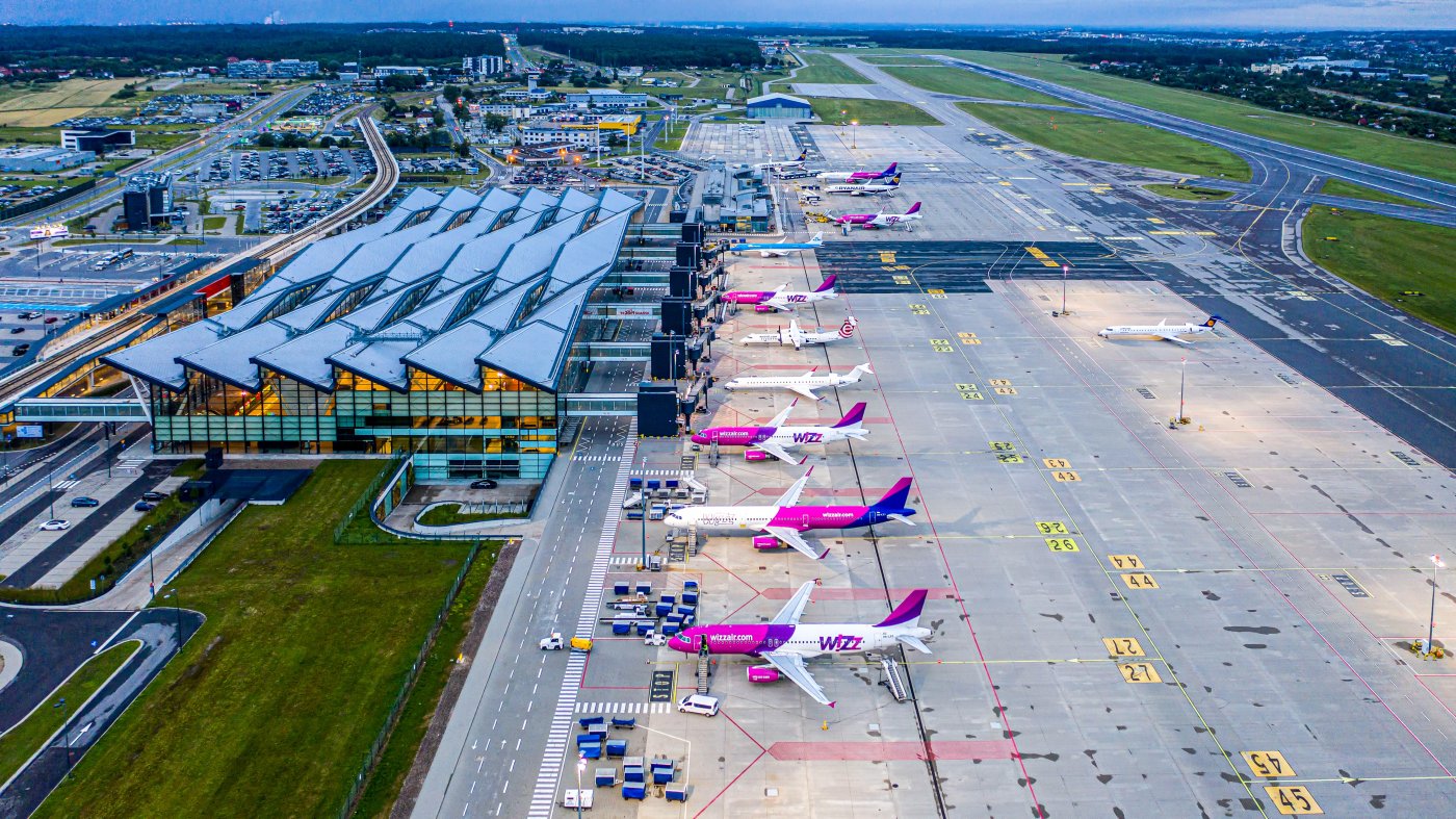 Pomorskie lotnisko do obrotów sprzed pandemii powinno powrócić w ciągu trzech lat, fot. Robert Neumann / Port Lotniczy Gdańsk im. Lecha Wałęsy