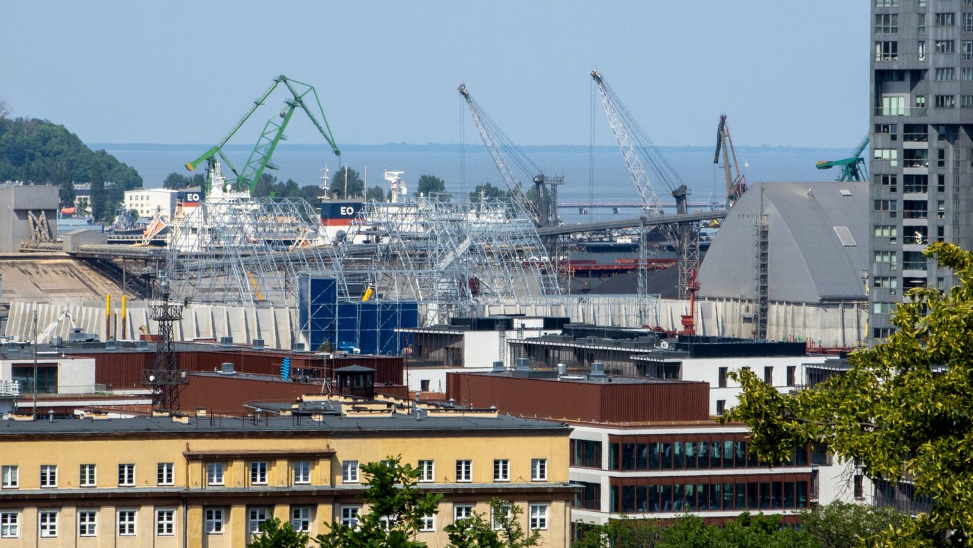 Budimex wygrał w przetargu zorganizowanym przez Port Gdynia na budowę falochronów osłonowych. Fot. Sławomir Kołtuński\Gdynia w obiektywie