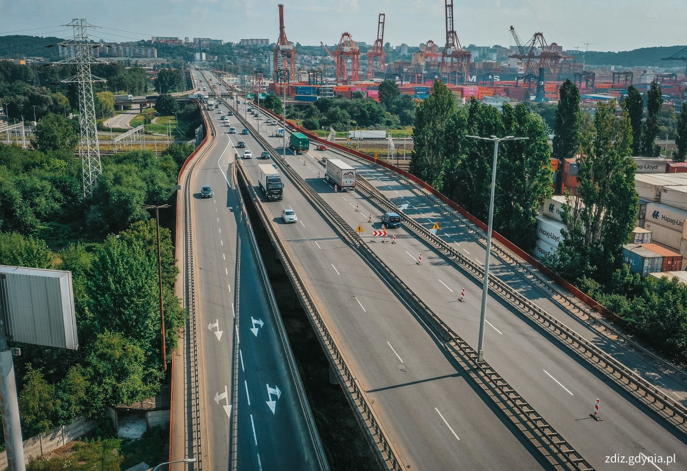 Ruszają prace przy wymianie dylatacji na Estakadzie Kwiatkowskiego (fot. Marcin Mielewski)