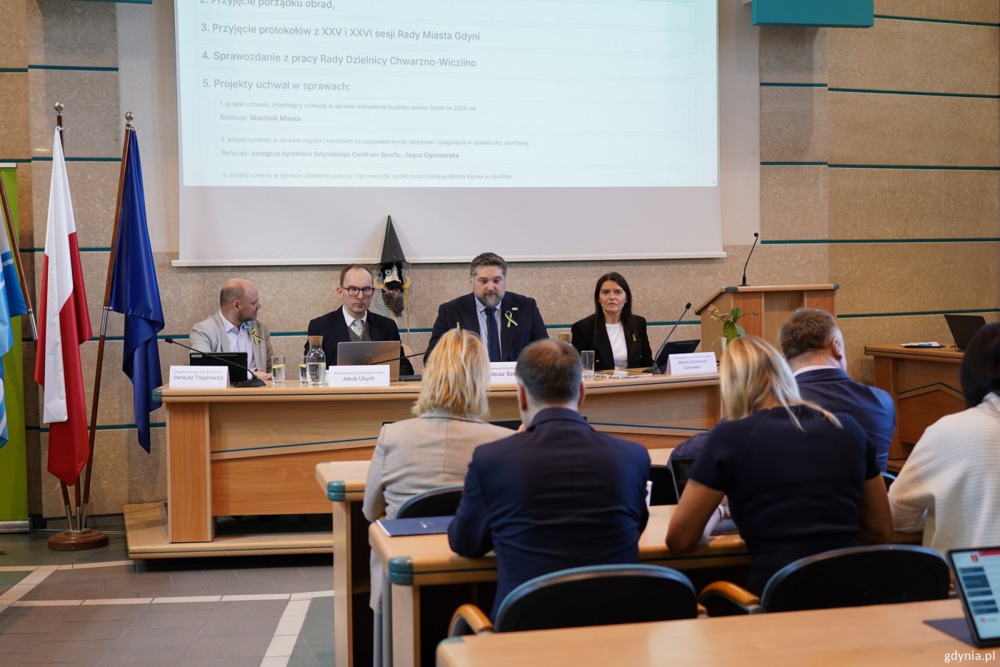 XXVIII sesja Rady Miasta Gdyni (fot. Magda Śliżewska)