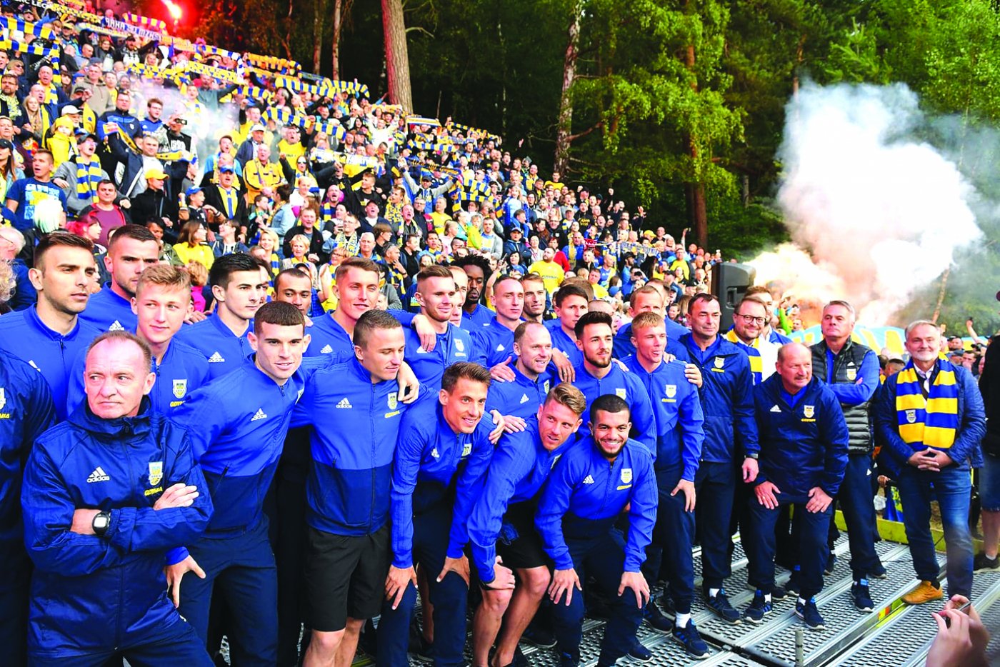 Huczne obchody 90-lecia Arki Gdynia // fot. Przemysław Kozłowski