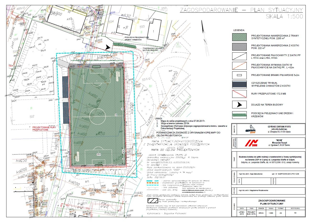 Wykonawcą inwestycji jest firma ELSIK SP. Z O.O. z Żukowa