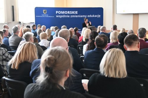 Spotkanie odbyło się w Pomorskim Centrum Edukacji Nauczycieli w Gdańsku (fot. Magdalena Starnawska)