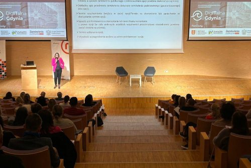  Konferencja „DigITalna Gdynia” odbyła się w Pomorskim Parku Naukowo-Technologicznym (fot. Magdalena Starnawska)