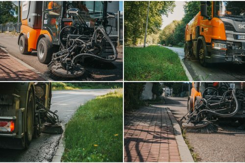 Prace związane z oczyszczaniem ulic w Gdyni zostały wznowione (fot. M. Mielewski)