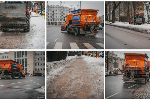 Na zimowe utrzymanie dróg od początku Akcji Zima przeznaczono ok. 7,4 mln zł. (fot. Marcin Mielewski)