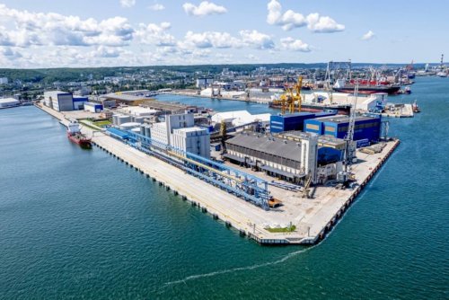 Zakończyła się przybudowa Nabrzeża Indyjskiego w Porcie Gdynia. (fot. mat. pras. grupa NDI)
