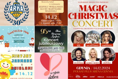 Propozycje na weekend w Gdyni (mat. prasowe organizatorów poszczególnych wydarzeń)