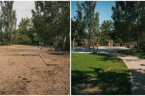 Tak zmieniła się przestrzeń po realizacji inwestycji na Biskupa Dominika (fot. Marcin Mielewski, Zarząd Dróg Miejskich)