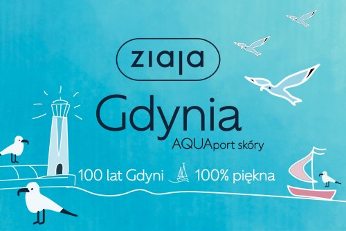 Nowa kolekcja firmy Ziaja inspirowana Gdynią (grafika: Ziaja)