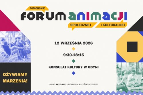 Forum po raz pierwszy zawita do Gdyni. Wydarzenie odbędzie się 12 września 2026 r. w gdyńskim Konsulacie Kultury. (fot. materiały prasowe)