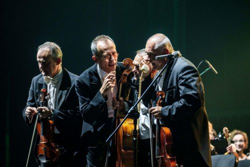 Muzyka klasyczna z domieszką humoru to znak rozpoznawczy Grupy MoCarta, która wystąpiła w finale Gdynia Classica Nova (fot. Emil Neumann)