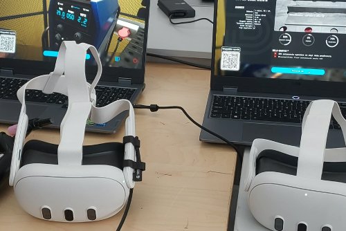 Symulatory spawania z wykorzystaniem technologii wirtualnej rzeczywistości (fot. materiały prasowe CKZiU nr 1)