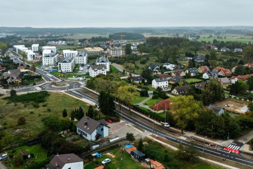 Fragment ul. Wiczlińskiej, na której realizowana jest inwestycja (fot. Kamil Złoch)