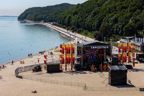 Scena na sobotni koncert w ramach Cudawianków (fot. Kamil Złoch)