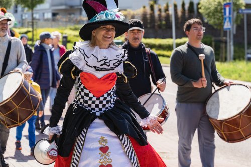 Tak ulica Strzelców bawiła się w ubiegłym roku (fot. Kamil Zoch/archiwum)