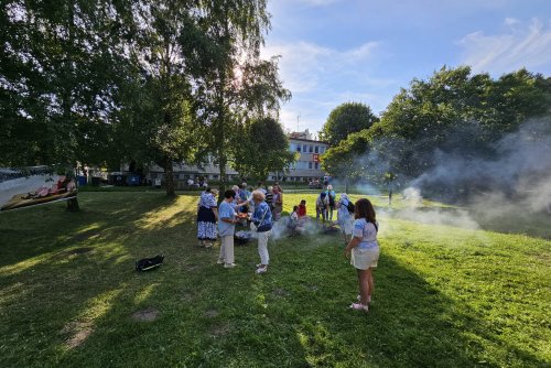 Pierwsza Gdyńska Senioriada odbyła się na Obłużu (fot. Rada Dzielnicy Obłuże)