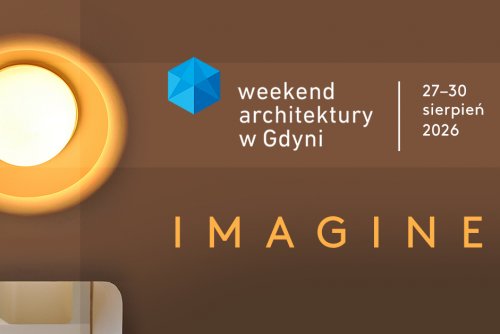 16. edycja Weekendu Architektury w Gdyni  rozpocznie się 27 sierpnia (plakat z fragmentem kadru Małgorzaty Szczurowskiej)