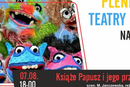 Pluszowe, kolorowe lalaki.