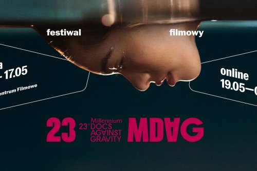 Na plakacie Soraya Akhalaghi, czyli tegoroczna twarz MDAG (fot. Kasia Bielska, mat. prasowe MDAG)