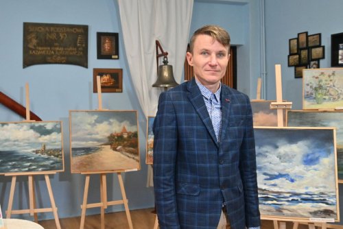 Bartosz Chyś, dyrektor Szkoły Podstawowej nr 39 (fot. Magdalena Starnawska)