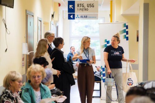 „Biała Sobota dla Serca” w Uniwersyteckim Centrum Medycyny Morskiej i Tropikalnej w Gdyni (fot. Paweł Budziński)