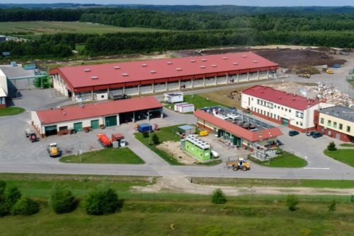 Budowa nowego Punktu Selektywnej Zbiórki Odpadów Komunalnych (PSZOK) w Eko Dolinie wchodzi w kolejny etap (mat. prasowe Eko Doliny)