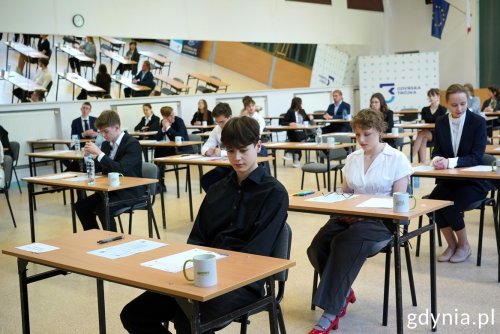 W gdyńskiej Trójce rozpoczęła się matura międzynarodowa (fot. Magda Śliżewska)