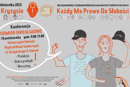 Centrum Samopomocy prowadzi kampanię Odmień Swoją Głowę. . (Materiały Centrum Samopomocy w Gdyni)