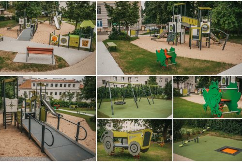 Plac zabaw przy Przedszkolu nr 9 w Gdyni (fot. Marcin Mielewski)