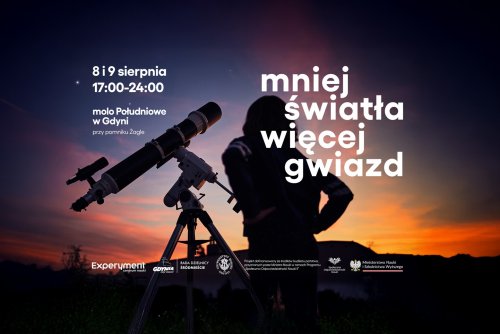 „Mniej światła, więcej gwiazd” odbędzie się 8 i 9 sierpnia (mat. prasowe CN Experyment)